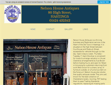 Tablet Screenshot of nelsonhouseantiques.com